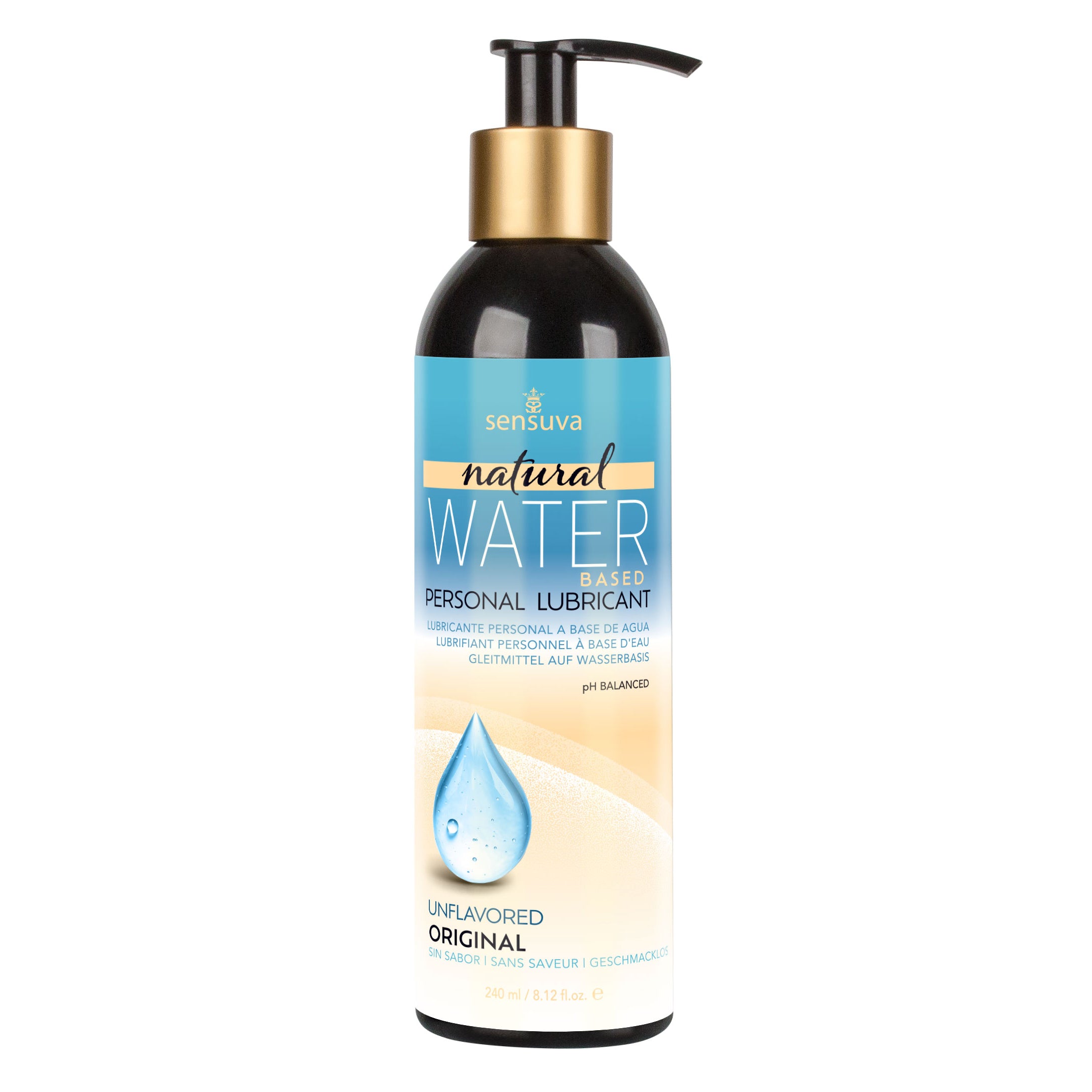 Natural Water-Based Personal Lubricant