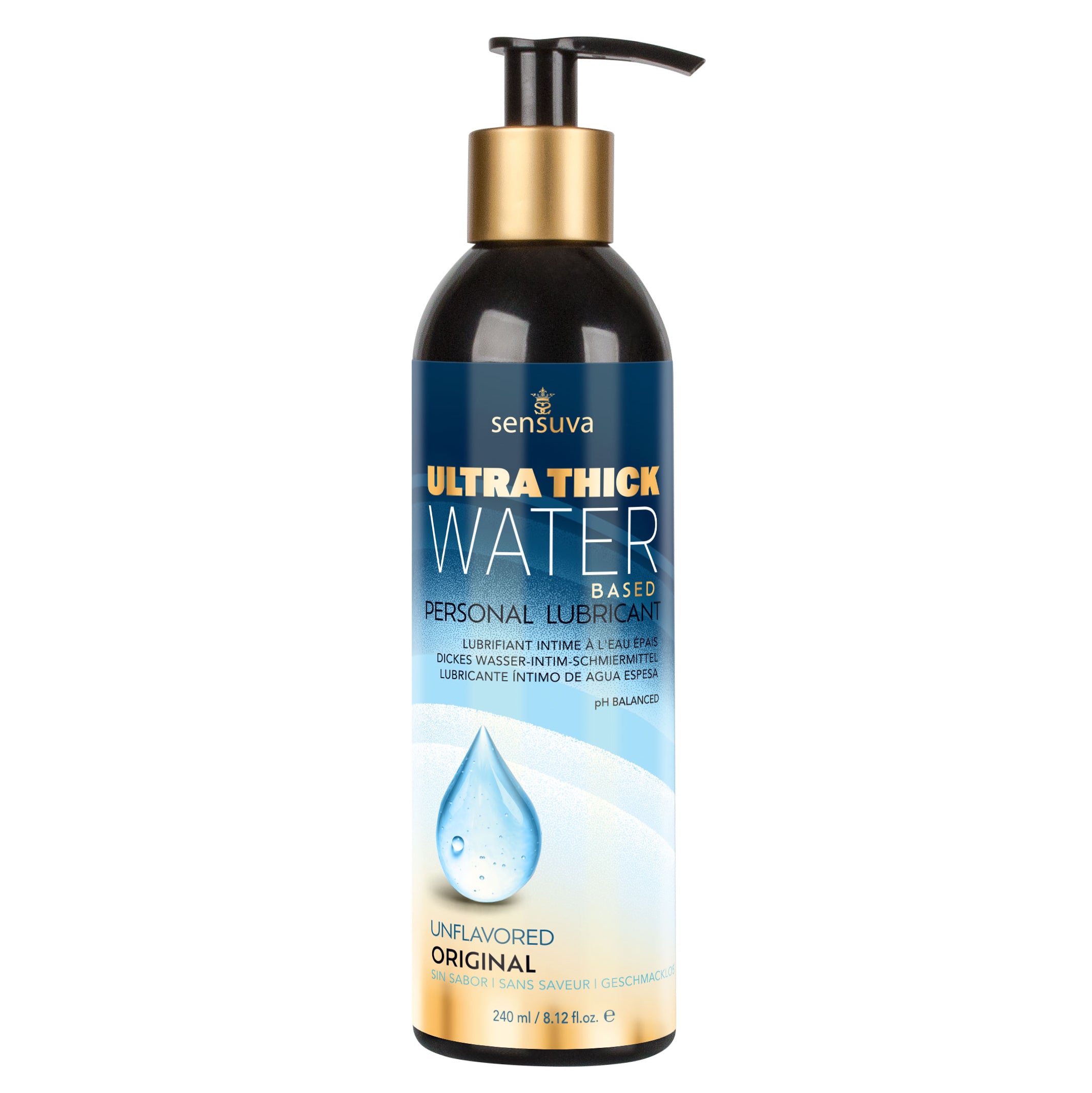 Natural Water-Based Ultra Thick Personal Lubricant