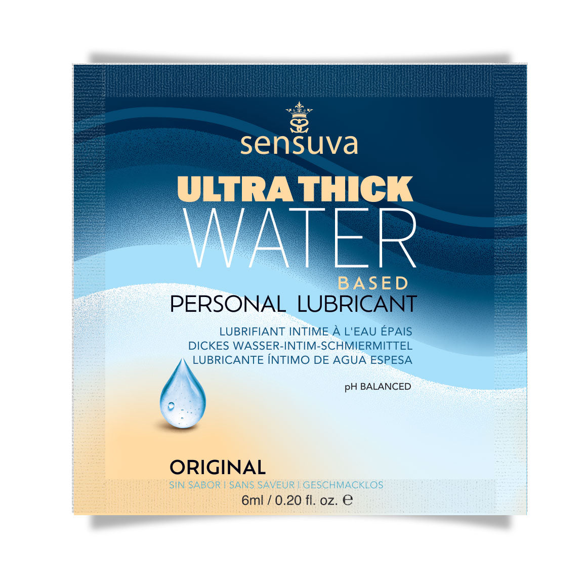 Natural Water-Based Ultra Thick Personal Lubricant