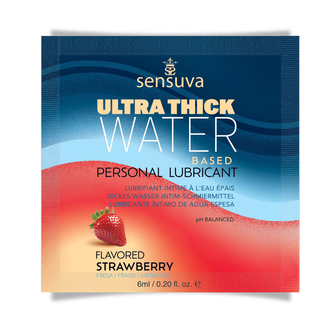 Natural Water-Based Ultra Thick Personal Lubricant