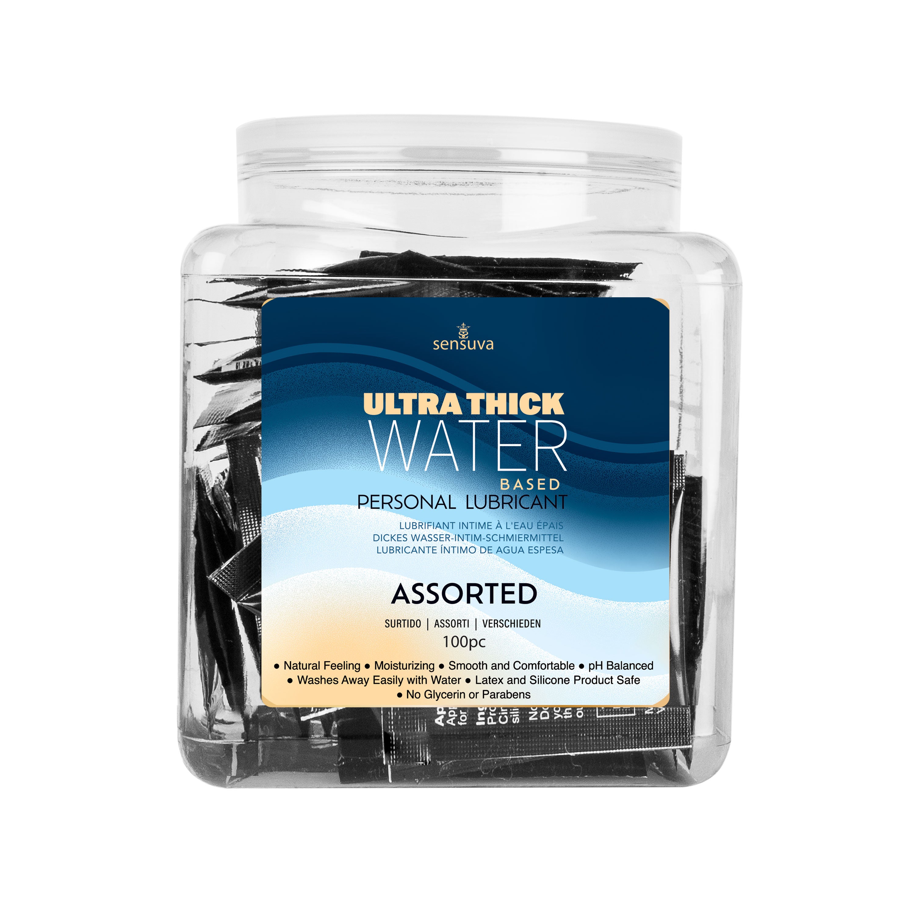 Natural Water-Based Ultra Thick Personal Lubricant
